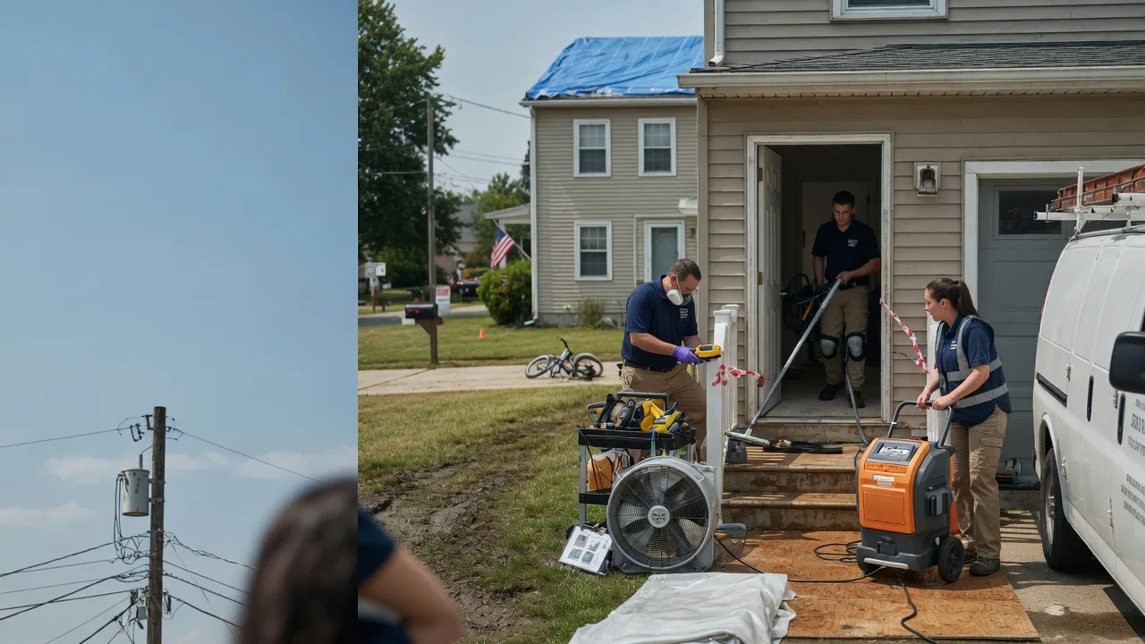 Water Damage Repair in Rice Lake, WI near me